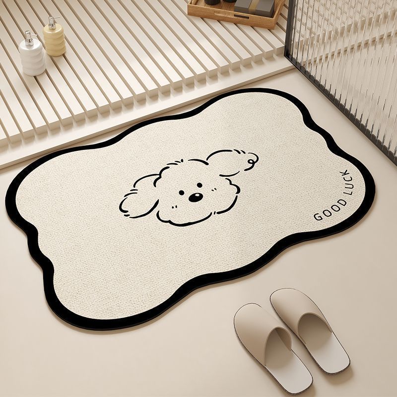 Cute Cartoon Bear Bath Mat — product view 5