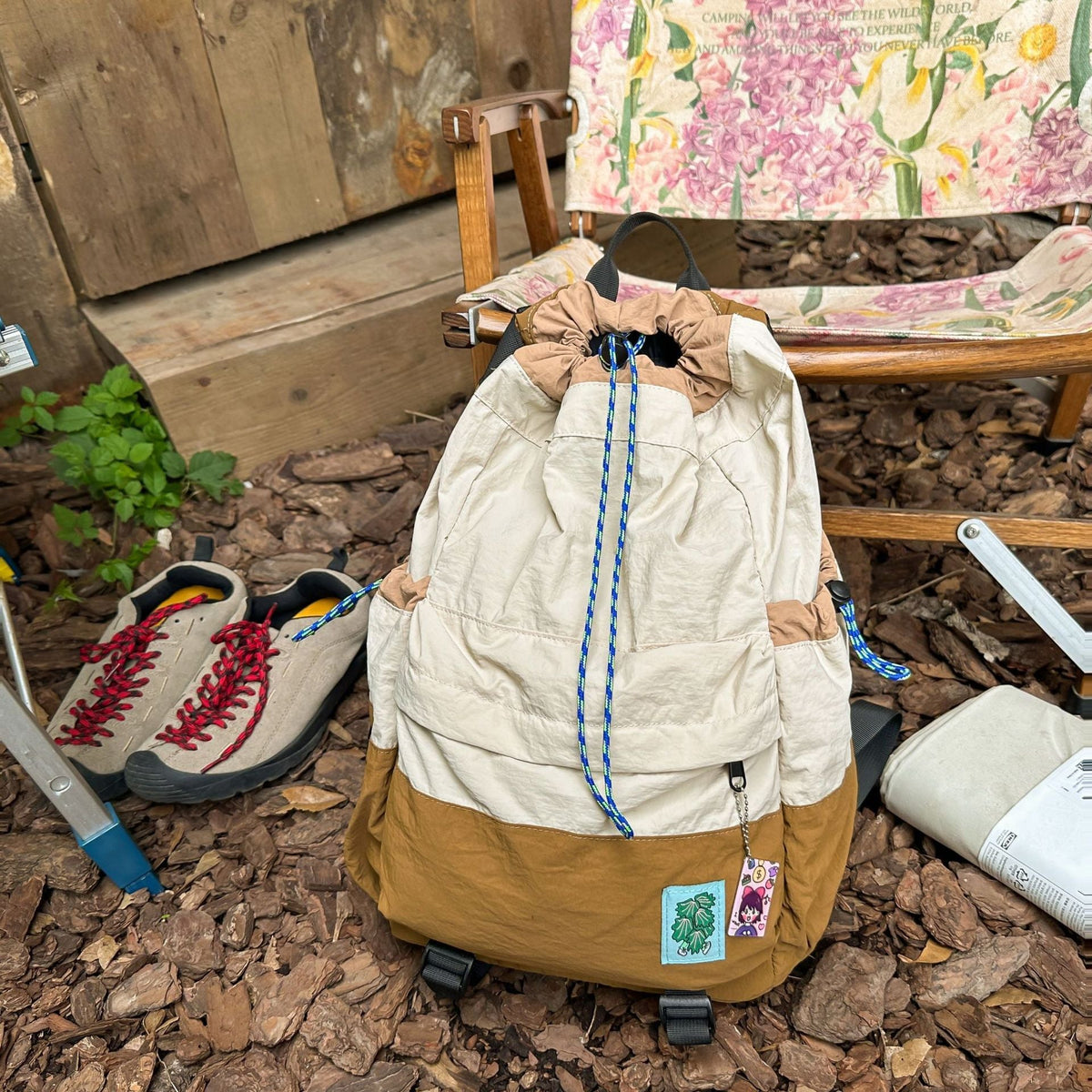 Lightweight Casual Drawstring Backpack — product view 4