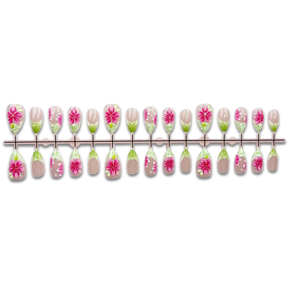 Floral Art Press-On Nails Set — product view 4