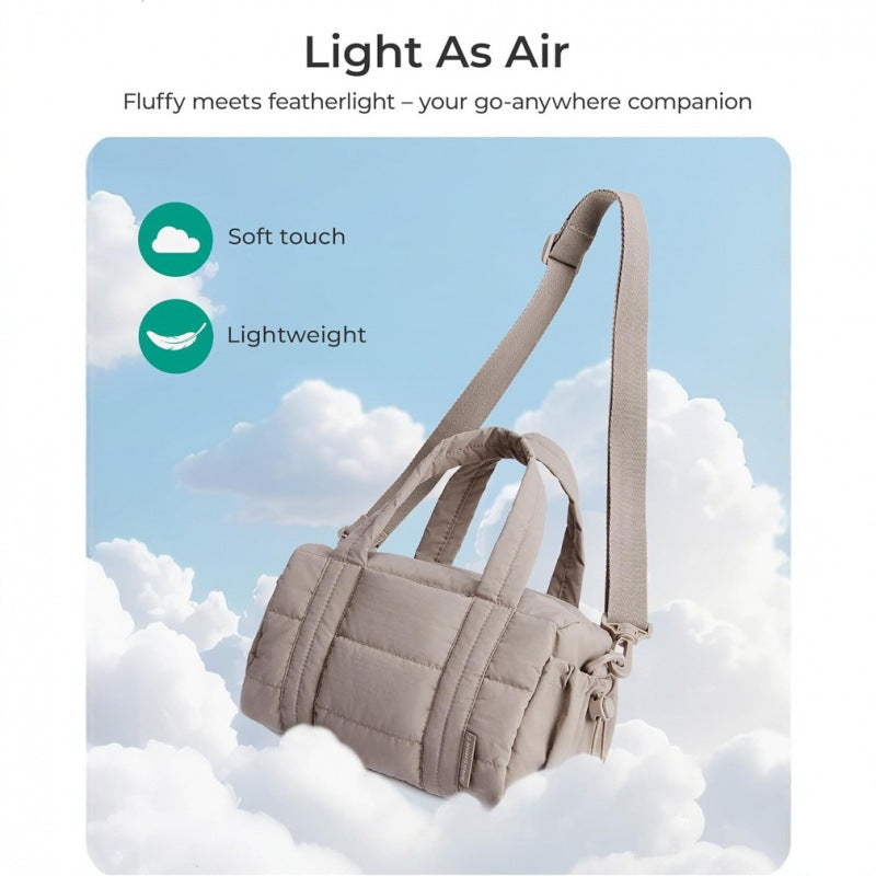 Spacious Padded Weekender Handbag LoungeYard — product view 4