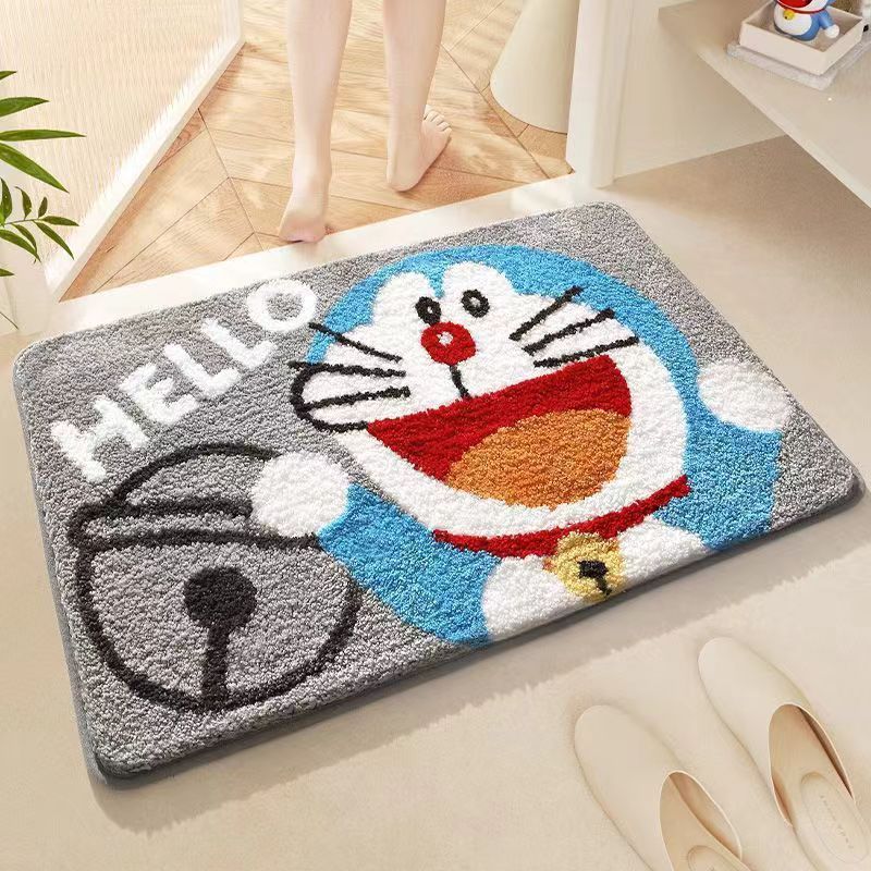 Cartoon Character Plush Bath Mat Bowlift — product view 2