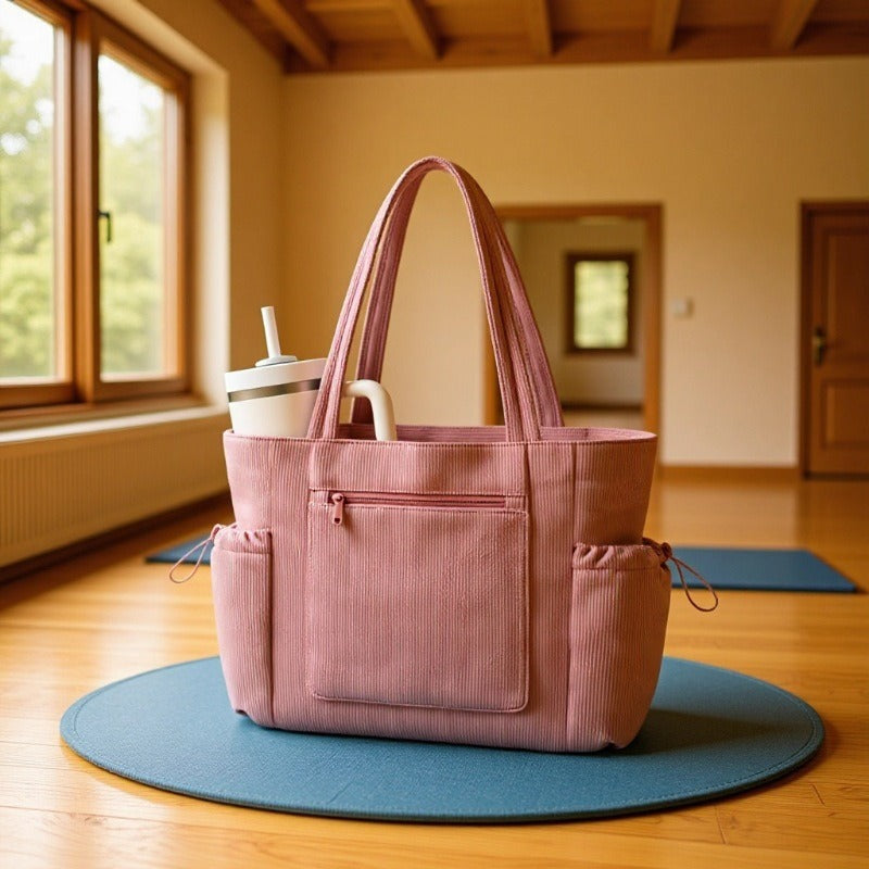 Spacious shopper bag with compartments LoungeYard — product view 1