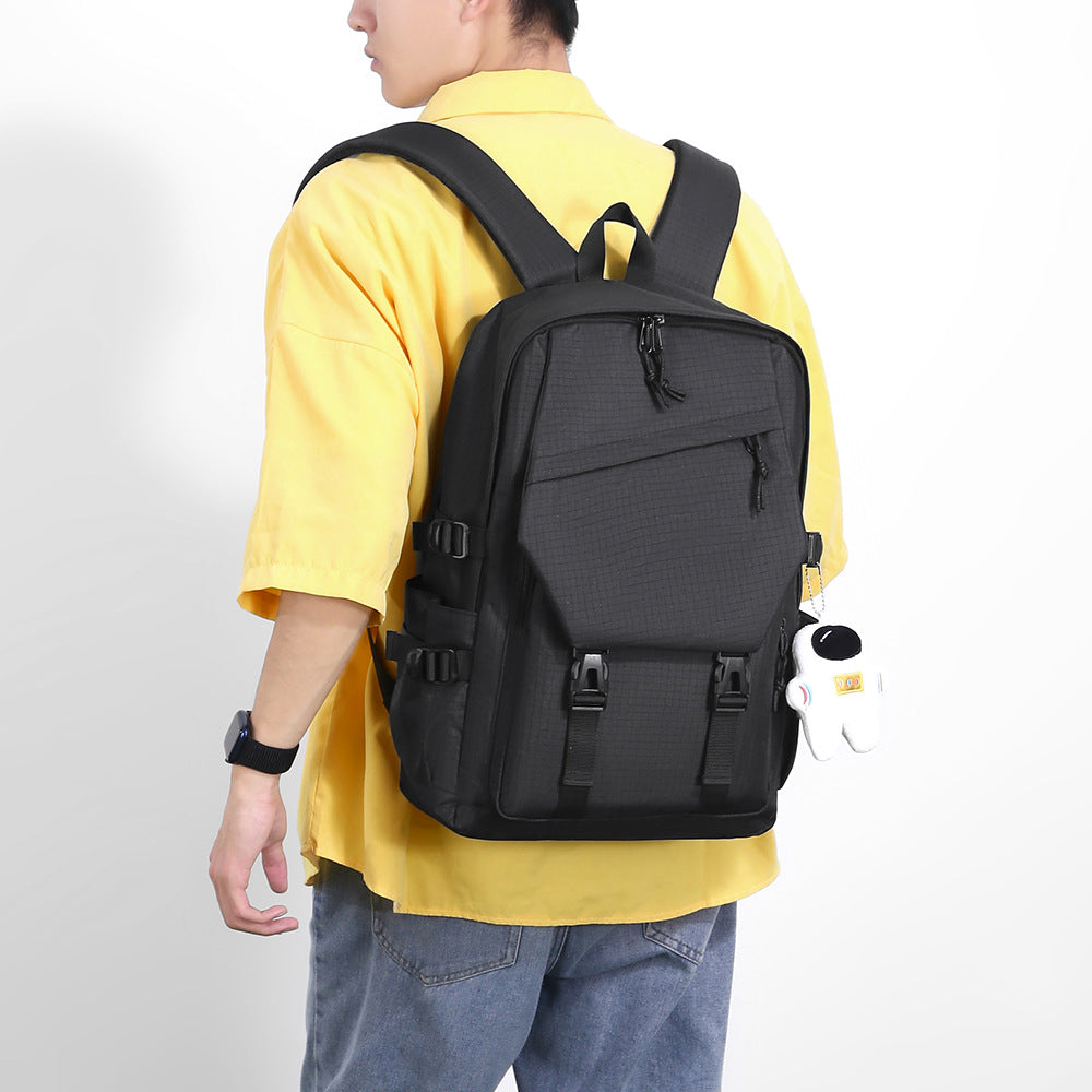 Everyday backpack with multiple functional compartments LoungeYard — product view 2