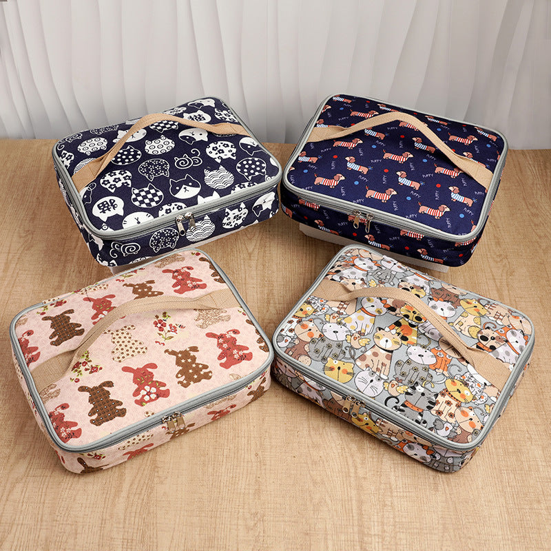 Insulated Animal-Themed Lunch Carrier LoungeYard — product view 3
