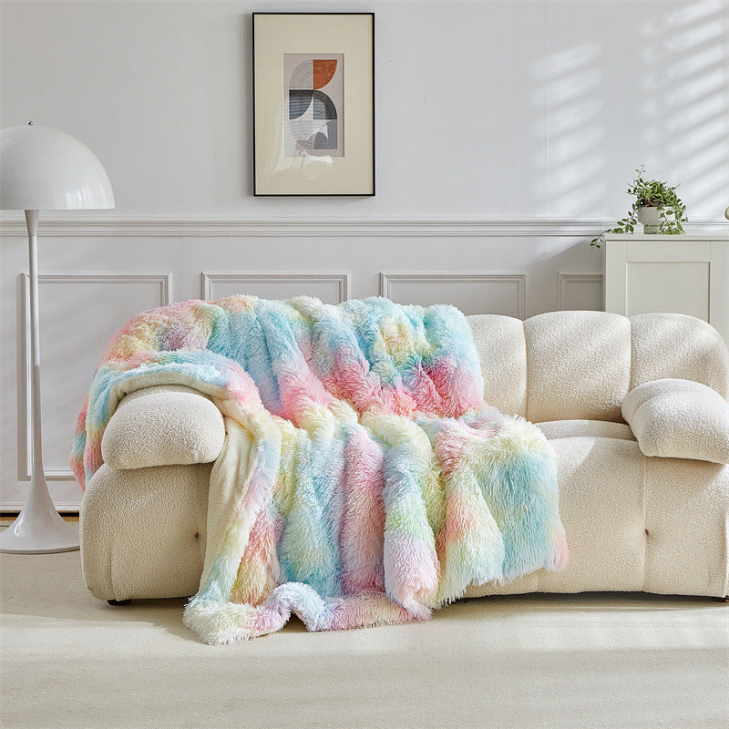 Women Luxury and Soft Faux Fur Blanket LoungeYard — product view 6