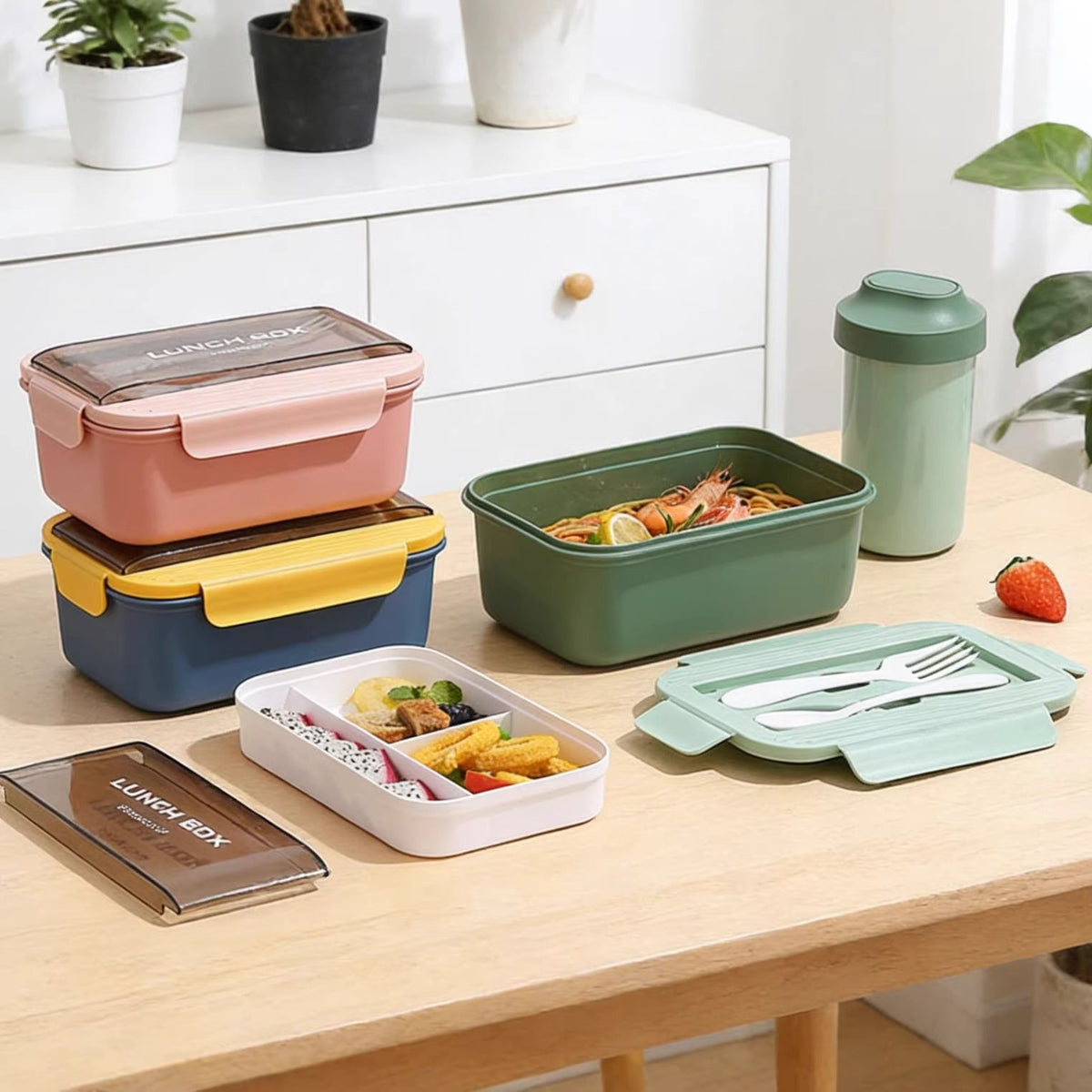 Double-Layer Leak-Resistant Lunch Box — product view 1