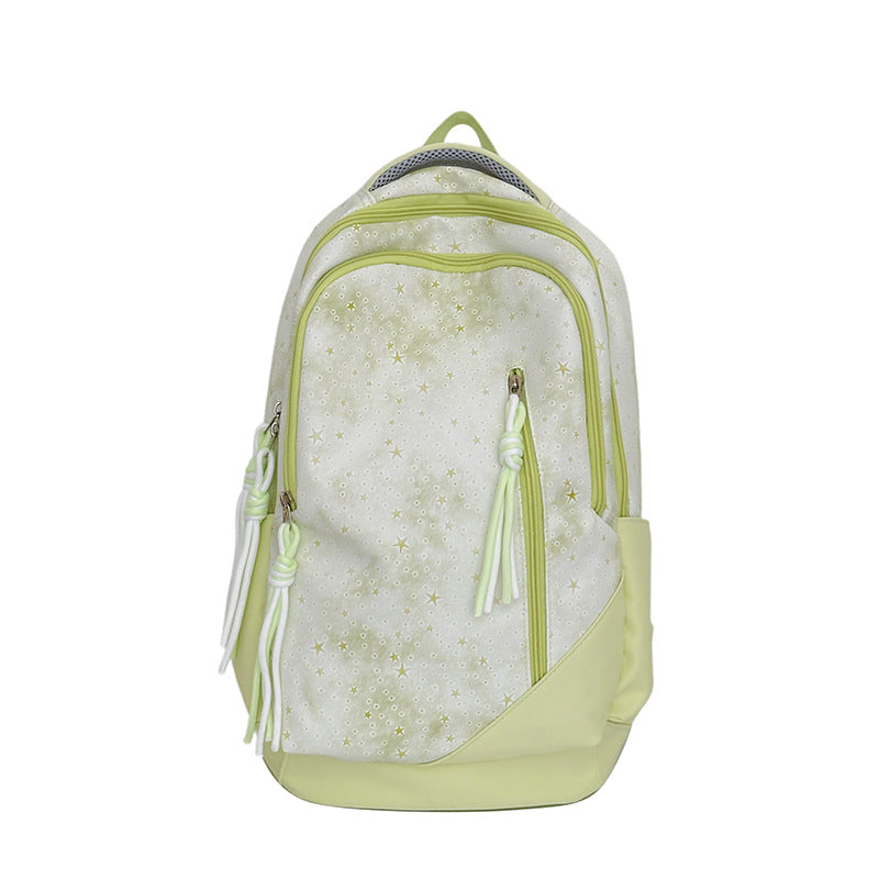 Starry-Themed School Backpack LoungeYard — product view 2