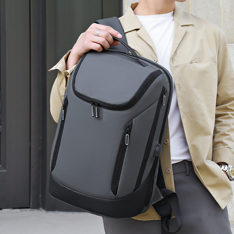 trendy backpack with ergonomic design and multiple compartments LoungeYard — product view 2
