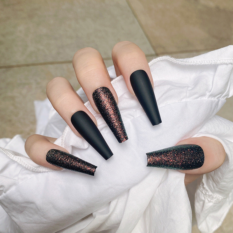 Elegant Matte Stiletto Nail Extensions — product view 3