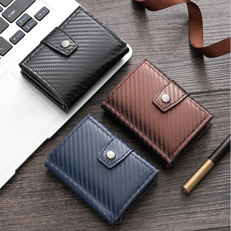 RFID Blocking Leather Wallet LoungeYard — product view 2