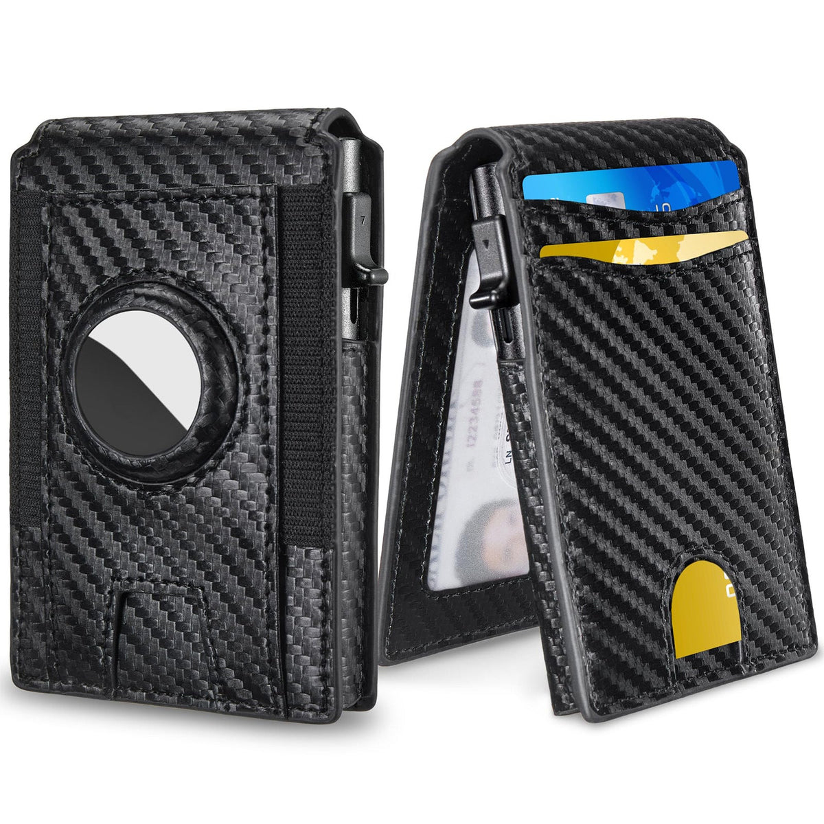 Versatile Carbon Fiber Wallet LoungeYard — product view 5