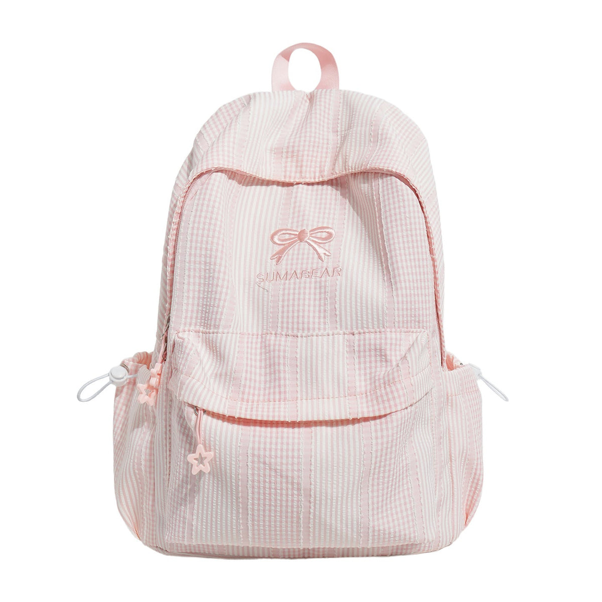 Casual Striped Backpack LoungeYard — product view 5