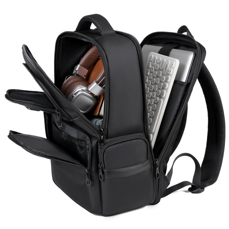 Business Rucksack with Secure Compartments and Durable Material LoungeYard — product view 4