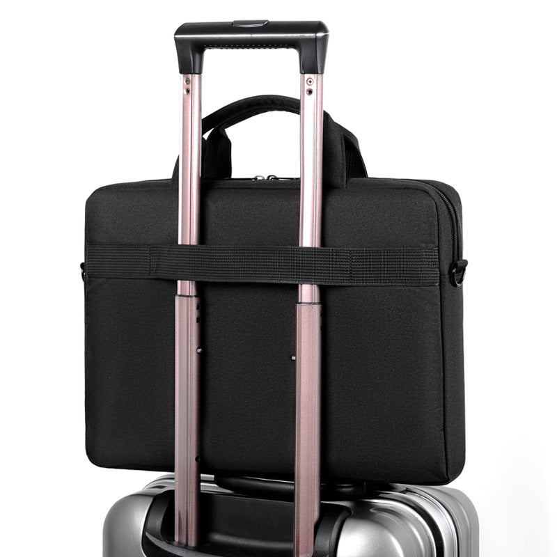 Elegant Laptop Bag with Adjustable Shoulder Strap and Padded Interior Compartment LoungeYard — product view 3