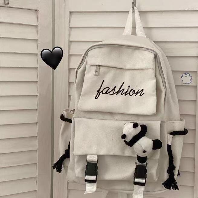 Trendy Canvas Backpack LoungeYard — product view 7