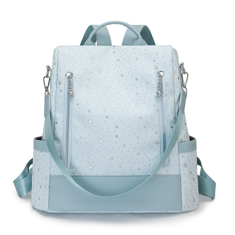 Star Patterned Multi-Pocket Backpack LoungeYard — product view 6