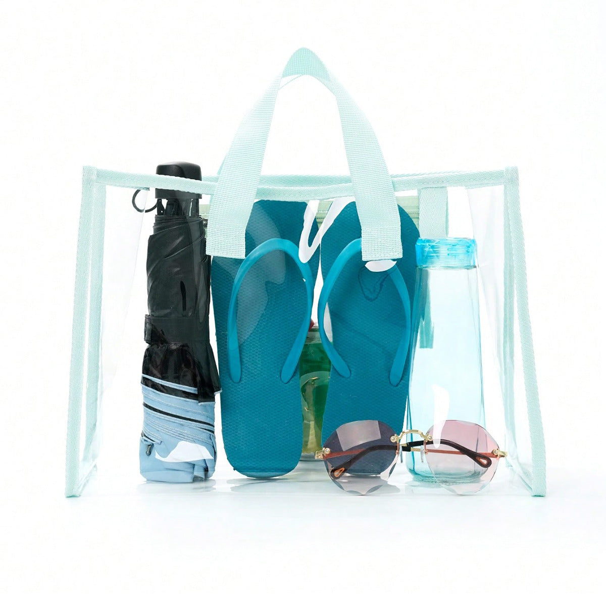 Transparent Beach Bag with Multiple Inner Compartments LoungeYard — product view 7