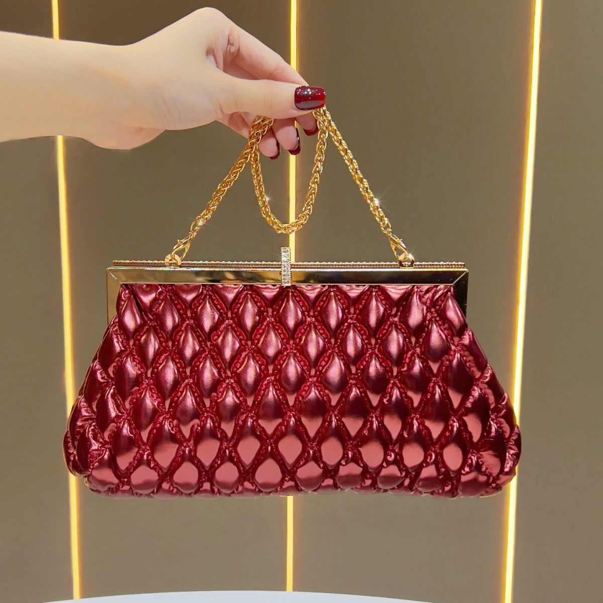 Elegant Textured Evening Handbag — product view 7