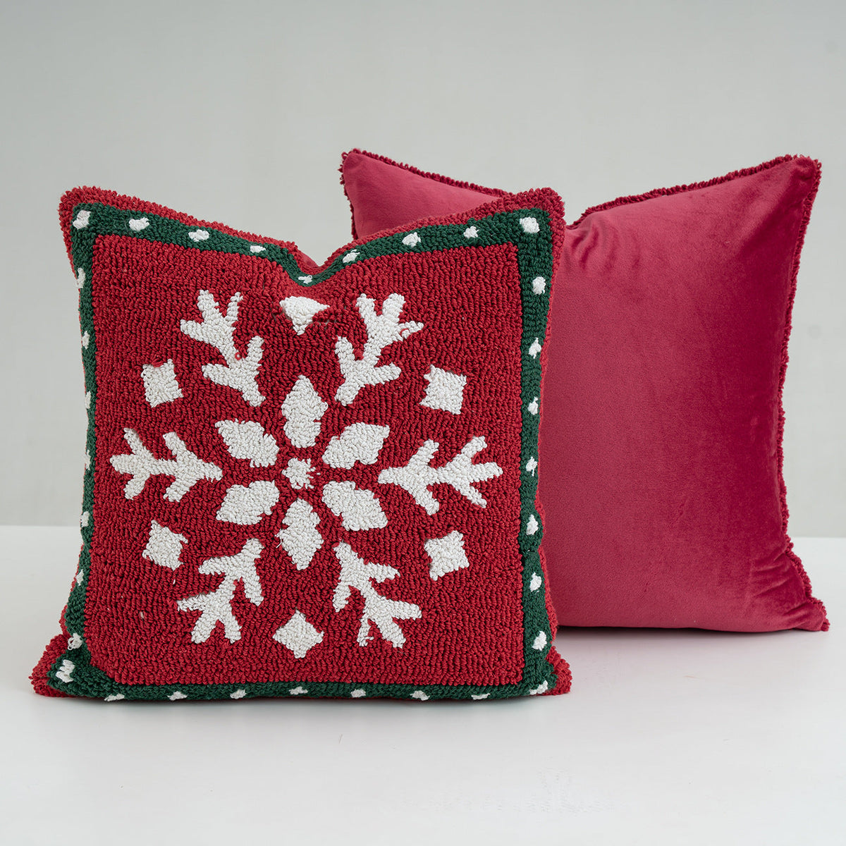 Travel pillow in candy cane design with ergonomic neck support — product view 6