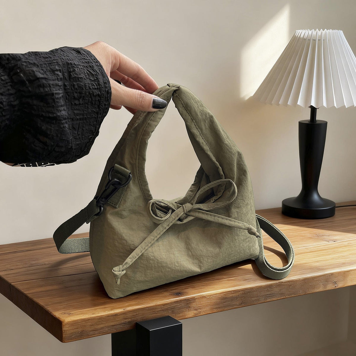 WoFunctional Drawstring Sling Bag LoungeYard — product view 1