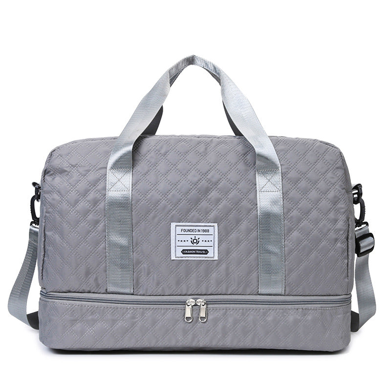 Stylish Quilted Travel Duffle Bag LoungeYard — product view 6