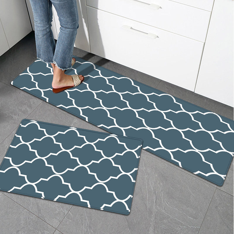 Elegant Textured Kitchen Mat Set Bowlift — product view 2