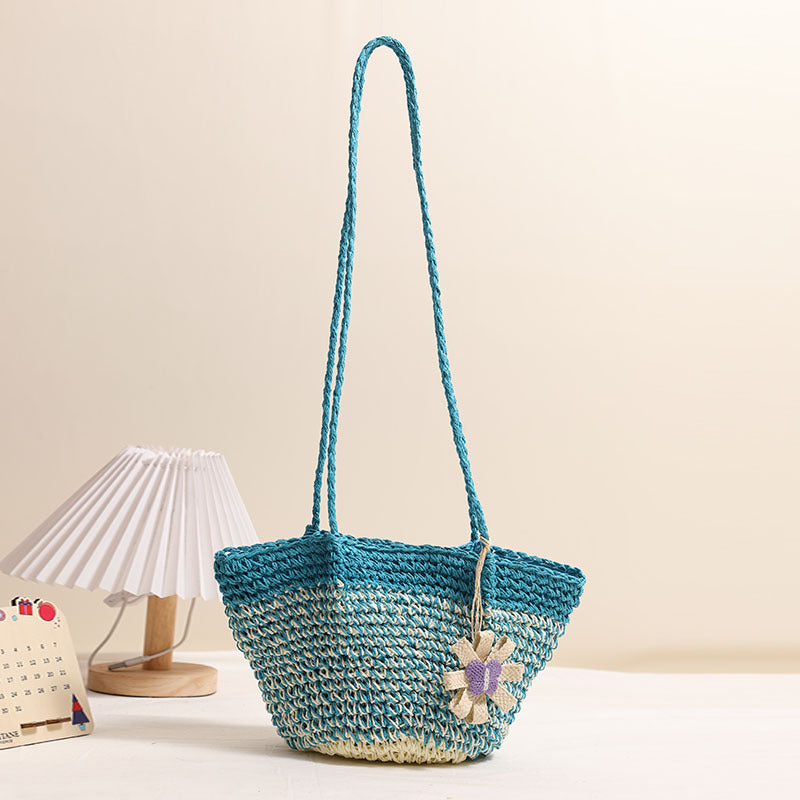 Fashionable and Handcrafted Handbag with Floral Accent LoungeYard — product view 4