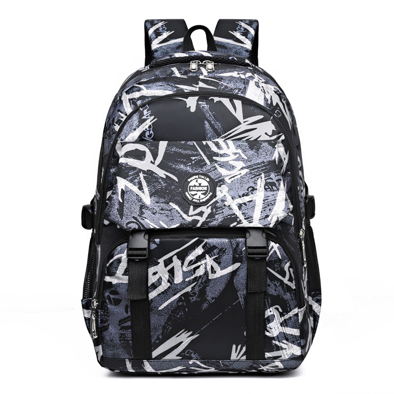 Urban Stylish Graphic Print Backpack — product view 1