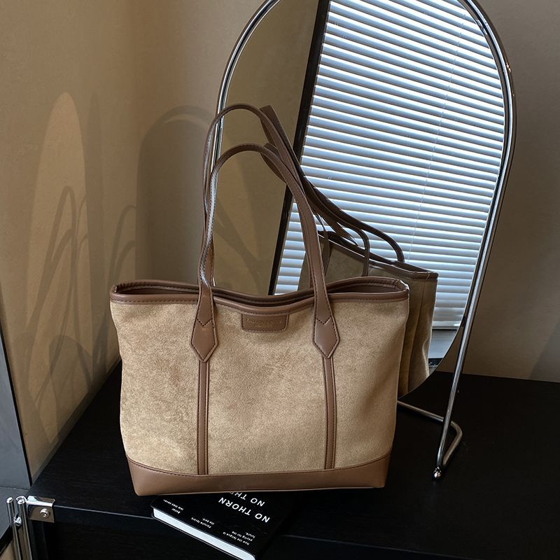 Spacious Suede Tote Bag LoungeYard — product view 7