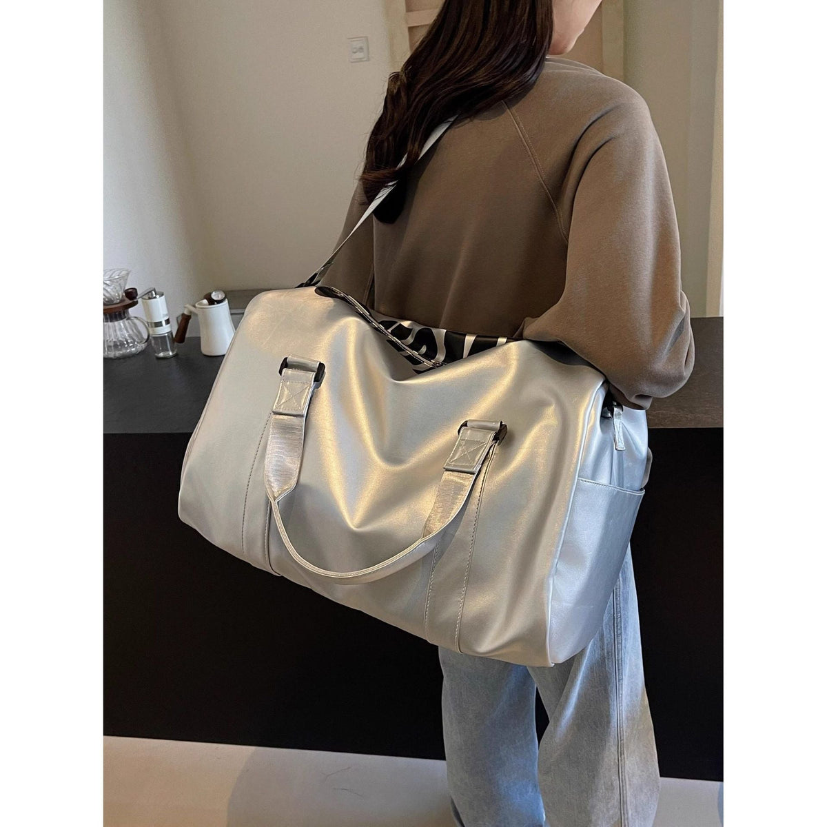 Stylish Travel Duffel Bag LoungeYard — product view 2