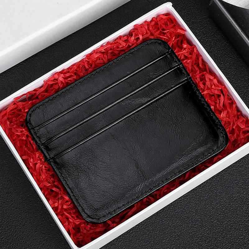 Minimalist Leather Card Holder LoungeYard — product view 7
