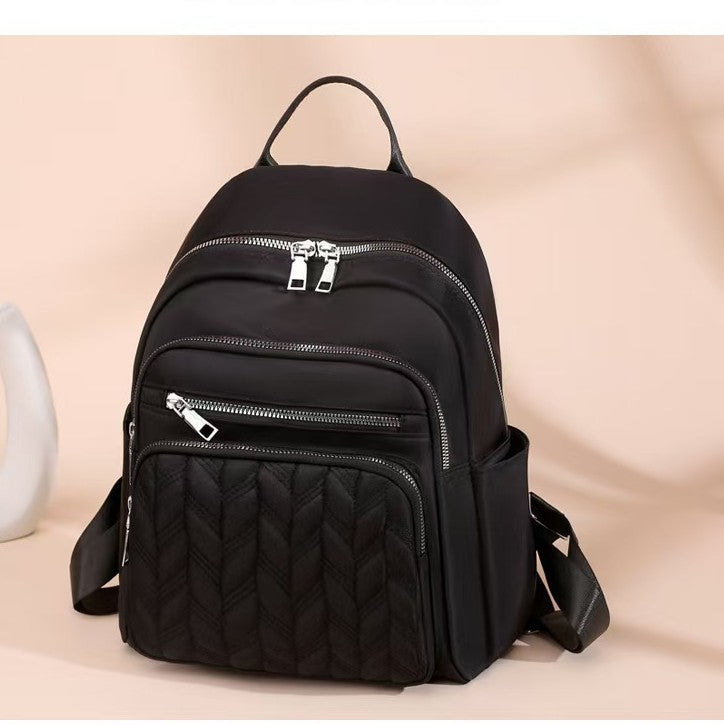 Stylish Quilted Backpack LoungeYard — product view 1
