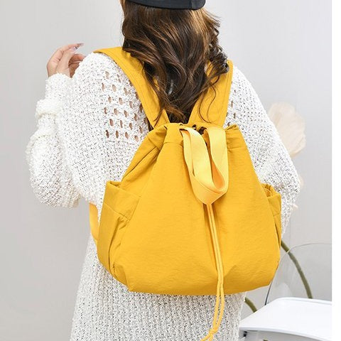Casual Drawstring Backpack LoungeYard — product view 1