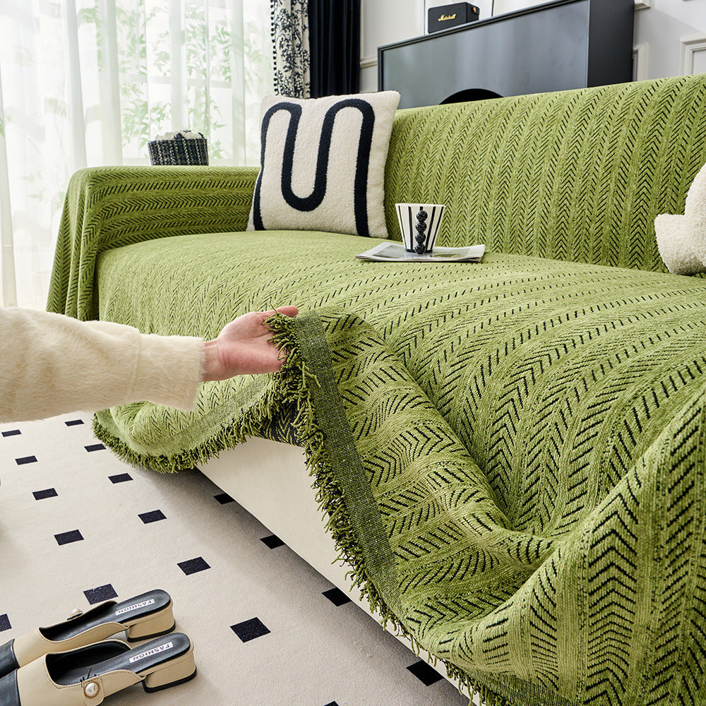 Textured Decorative Throw Blanket — product view 3