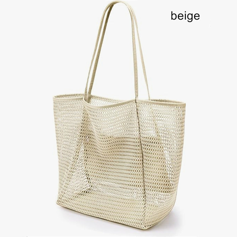 Spacious Mesh Beach Tote LoungeYard — product view 2