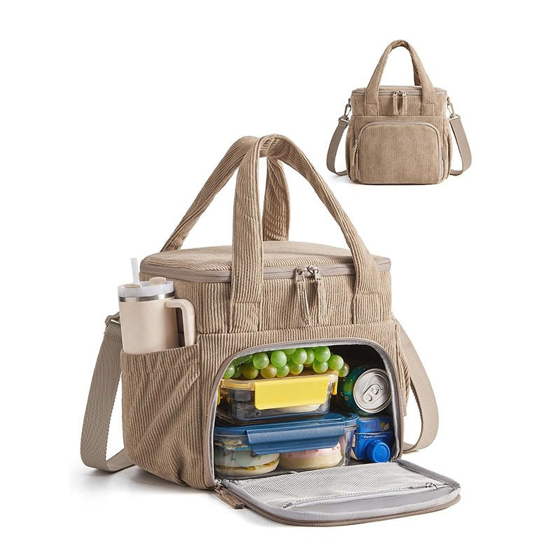 Insulated Multi-Compartment Lunch Cooler Tote LoungeYard — product view 1