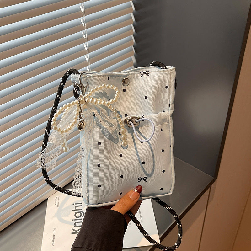 Casual Drawstring Mini Shoulder Bag — product view 7