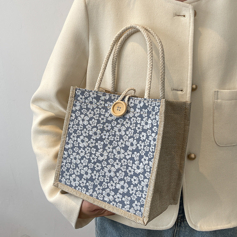 Elegant Textured Mini Tote Bag — product view 2