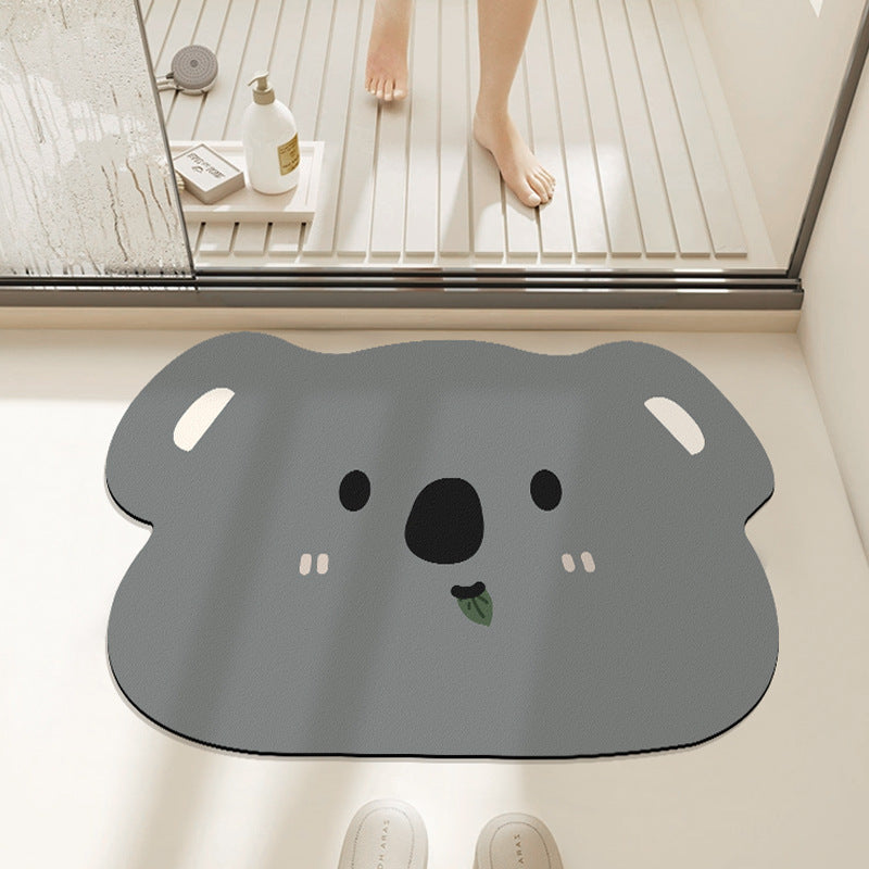 Cute Cat-Themed Anti-Slip Bath Mat — product view 5