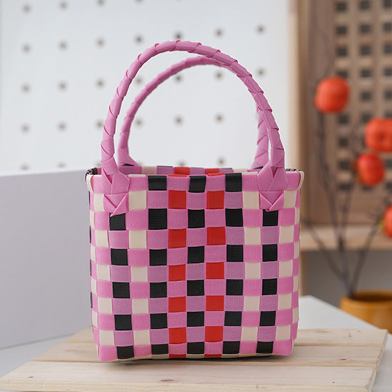 Playful and Braided Tote Bag LoungeYard — product view 5