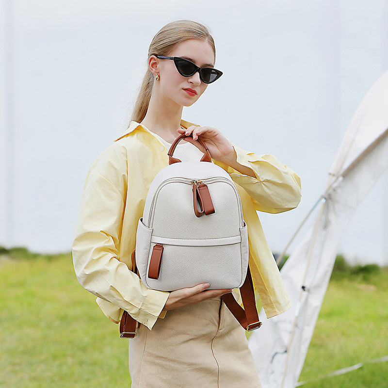 Minimalist Textured Backpack LoungeYard — product view 2