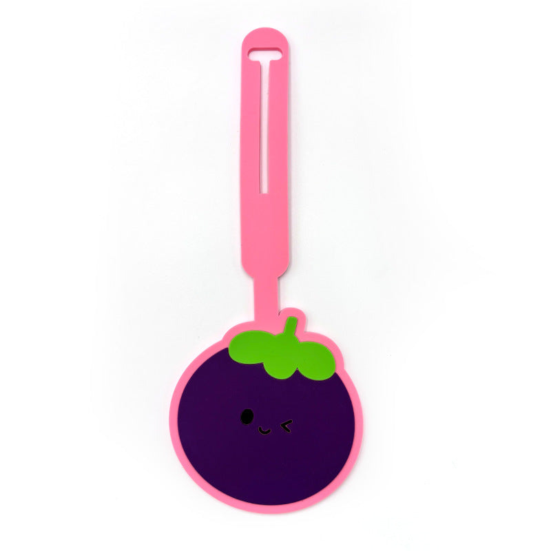 Unisex Fun Pineapple Design Luggage Tag LoungeYard — product view 5