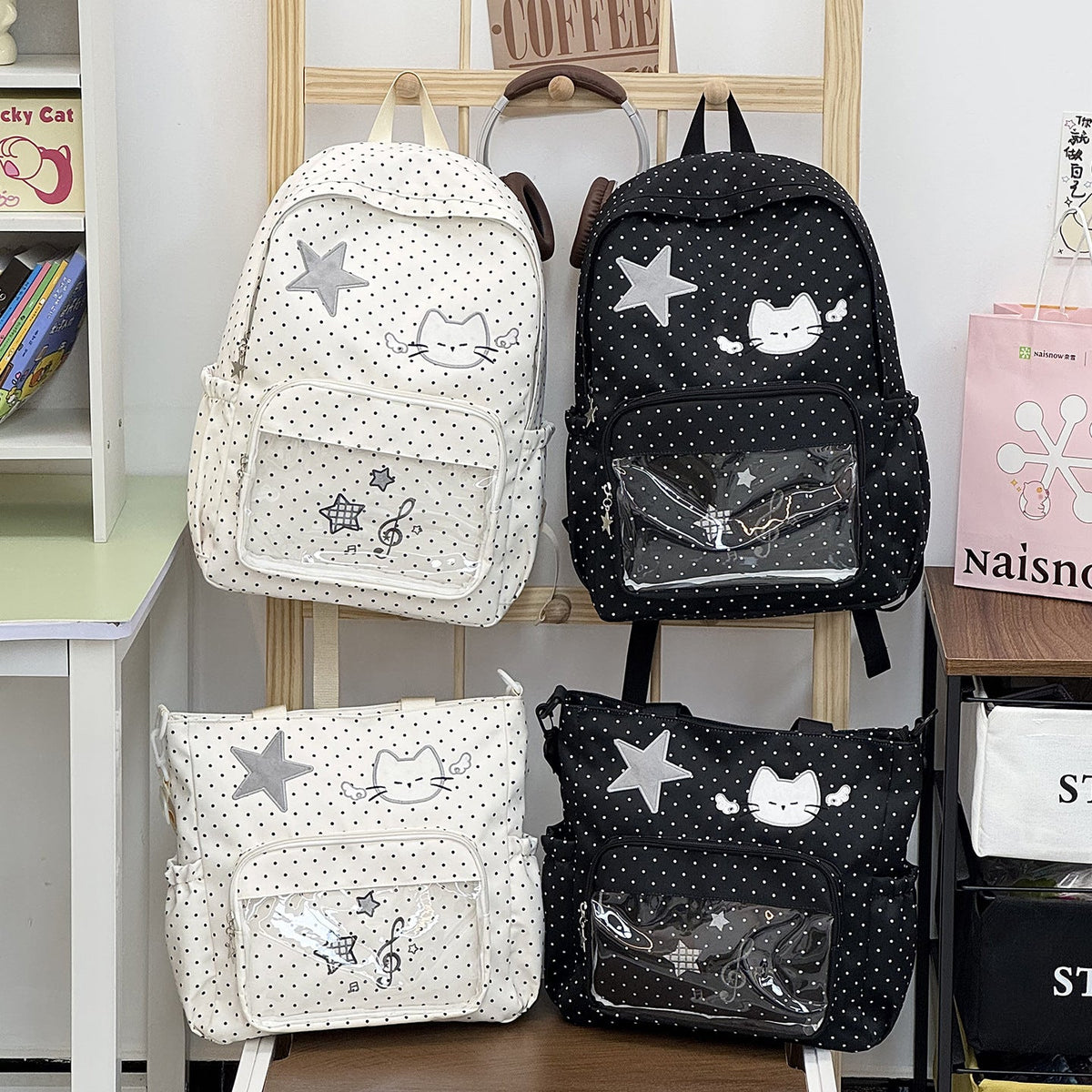 Playful Illustrated Backpack LoungeYard 1791205608 — product view 4