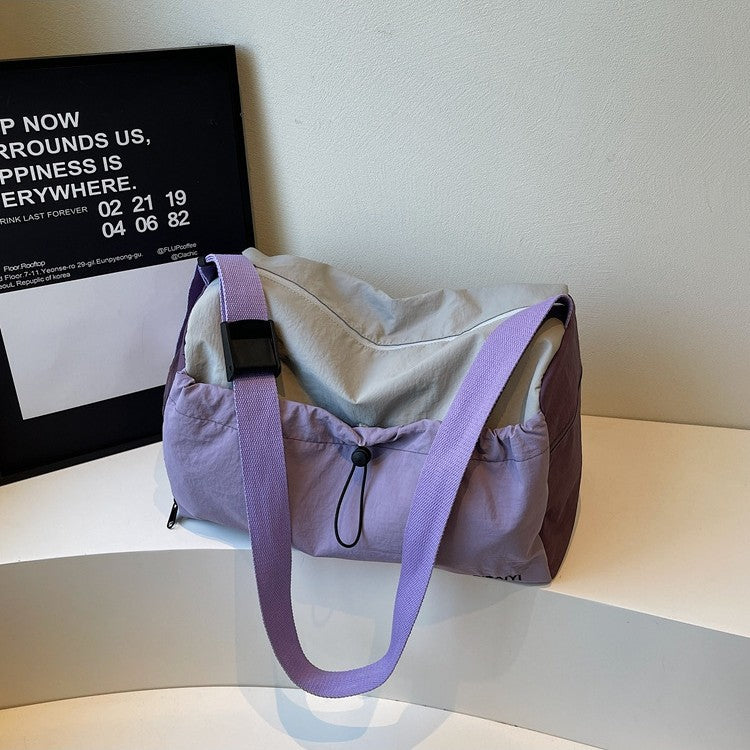 Sporty Shoulder Bag With Versatile Compartment Design LoungeYard — product view 1