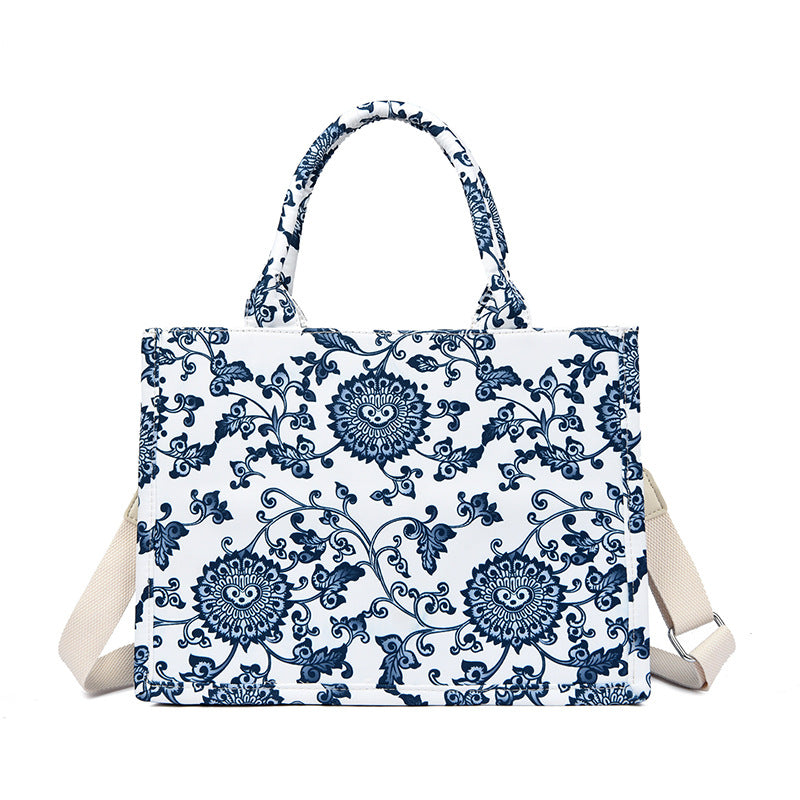Floral Patterned Shoulder Bag LoungeYard — product view 5