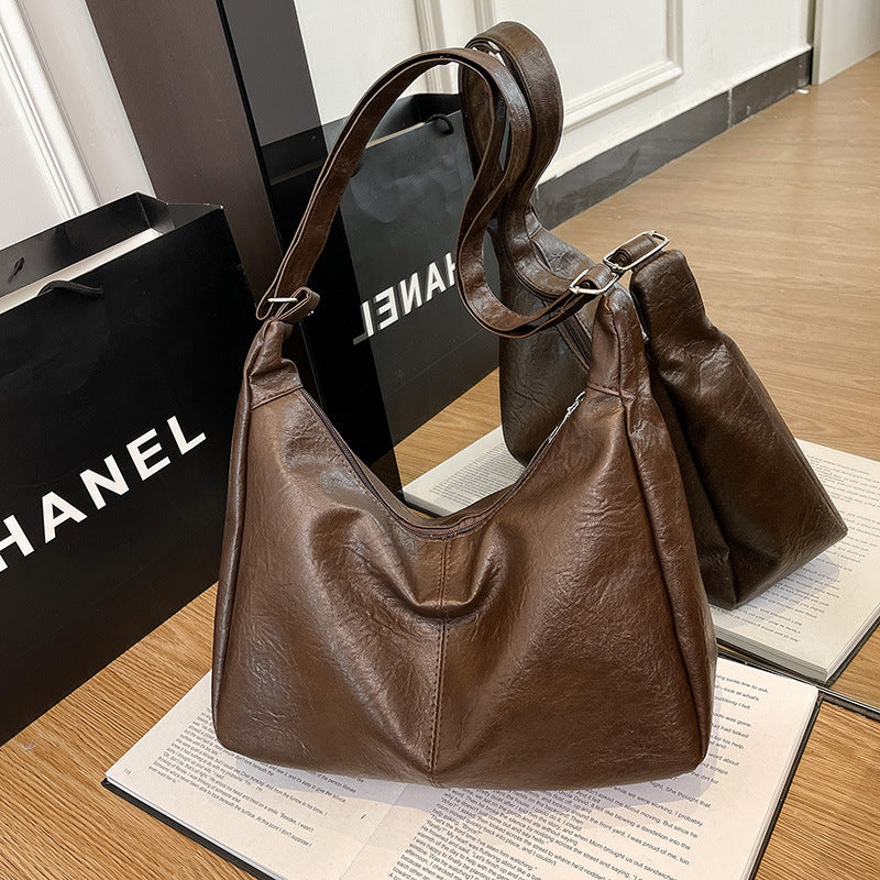 Soft Leather Hobo Bag — product view 5