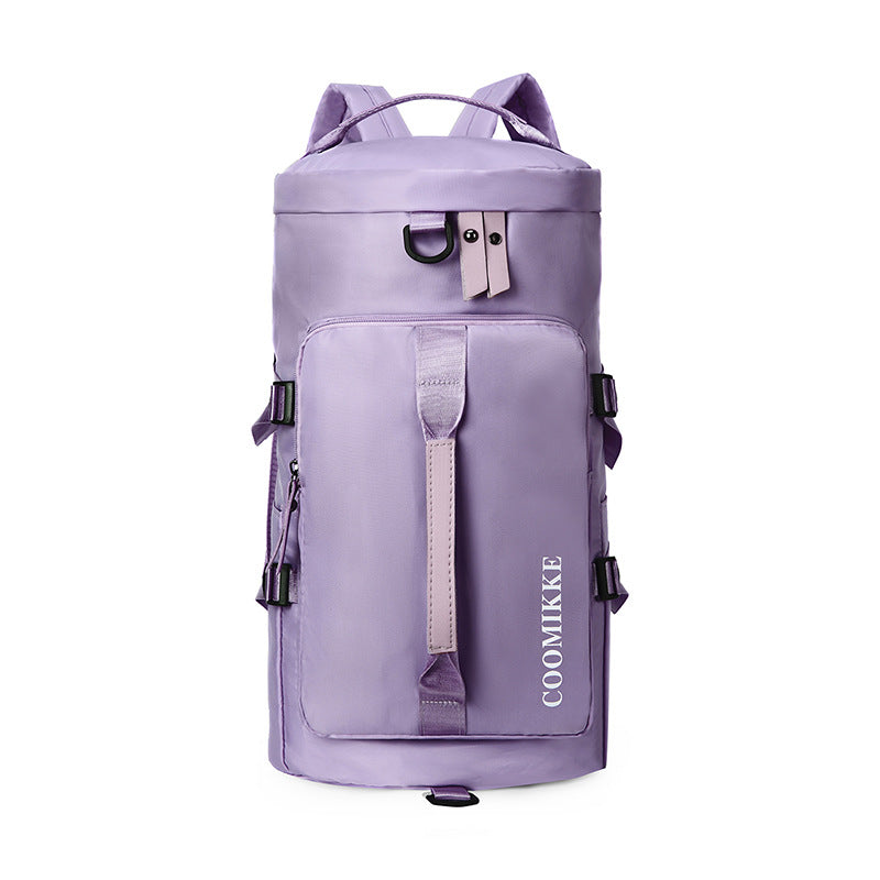 Sporty Backpack With Expandable Main Compartment LoungeYard — product view 7