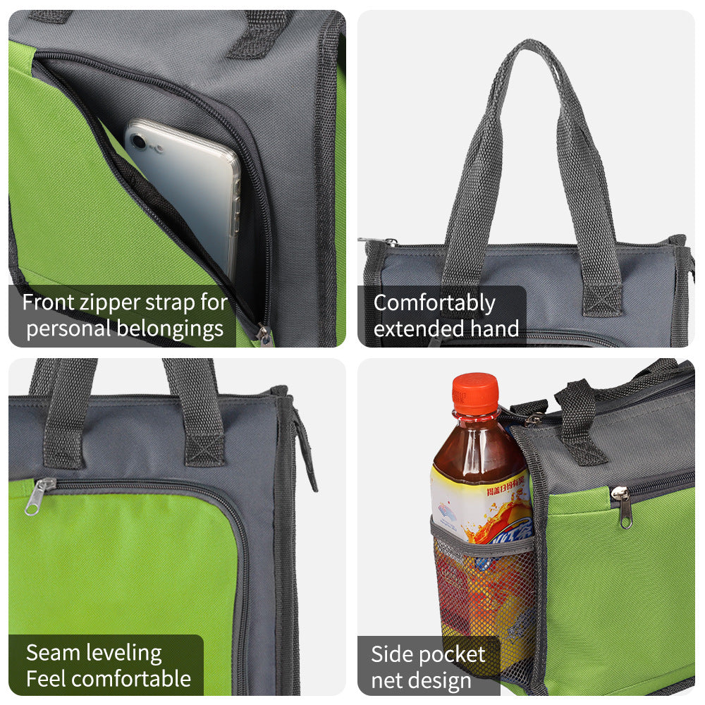 Women insulated lunch bag LoungeYard — product view 2