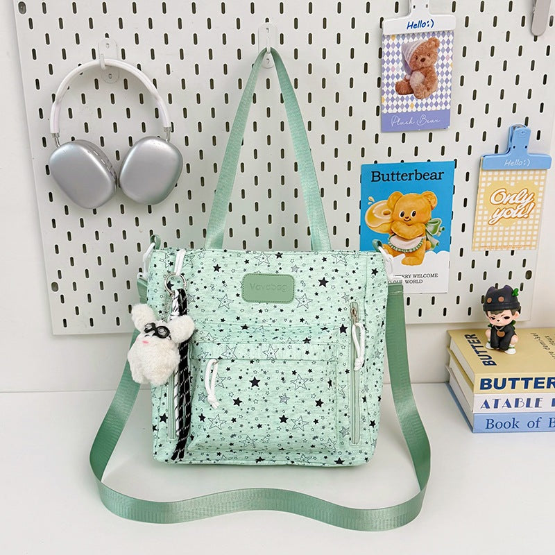 Lightweight Star-Patterned Backpack LoungeYard — product view 6