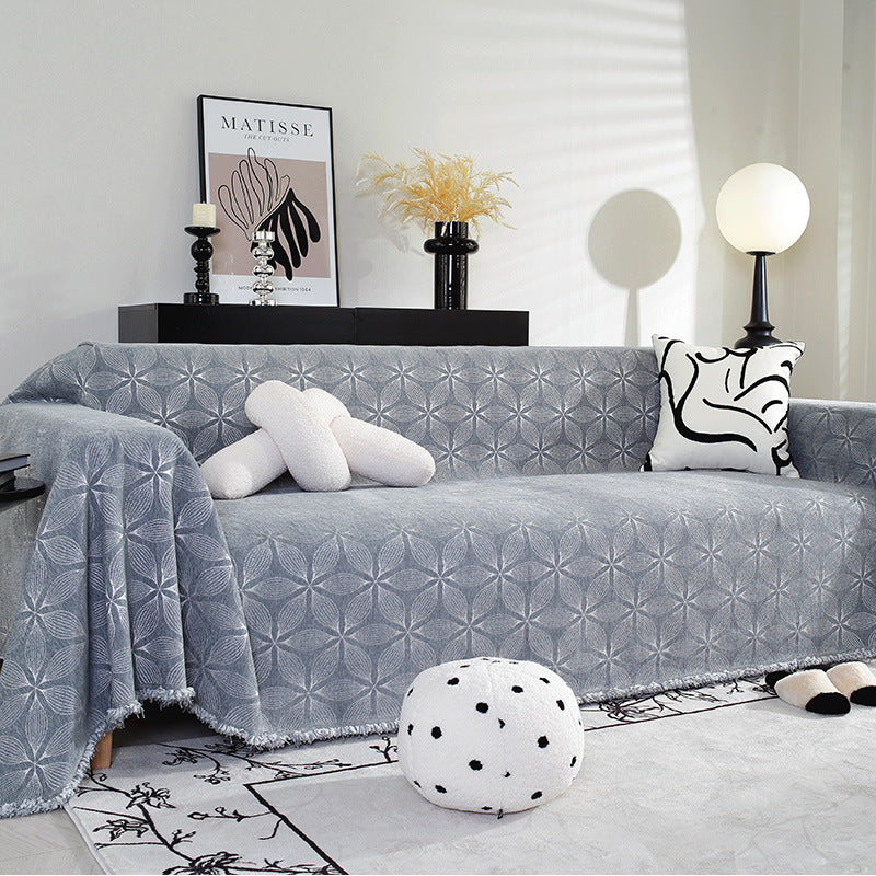 Textured Decorative Sofa Throw Cover — product view 7